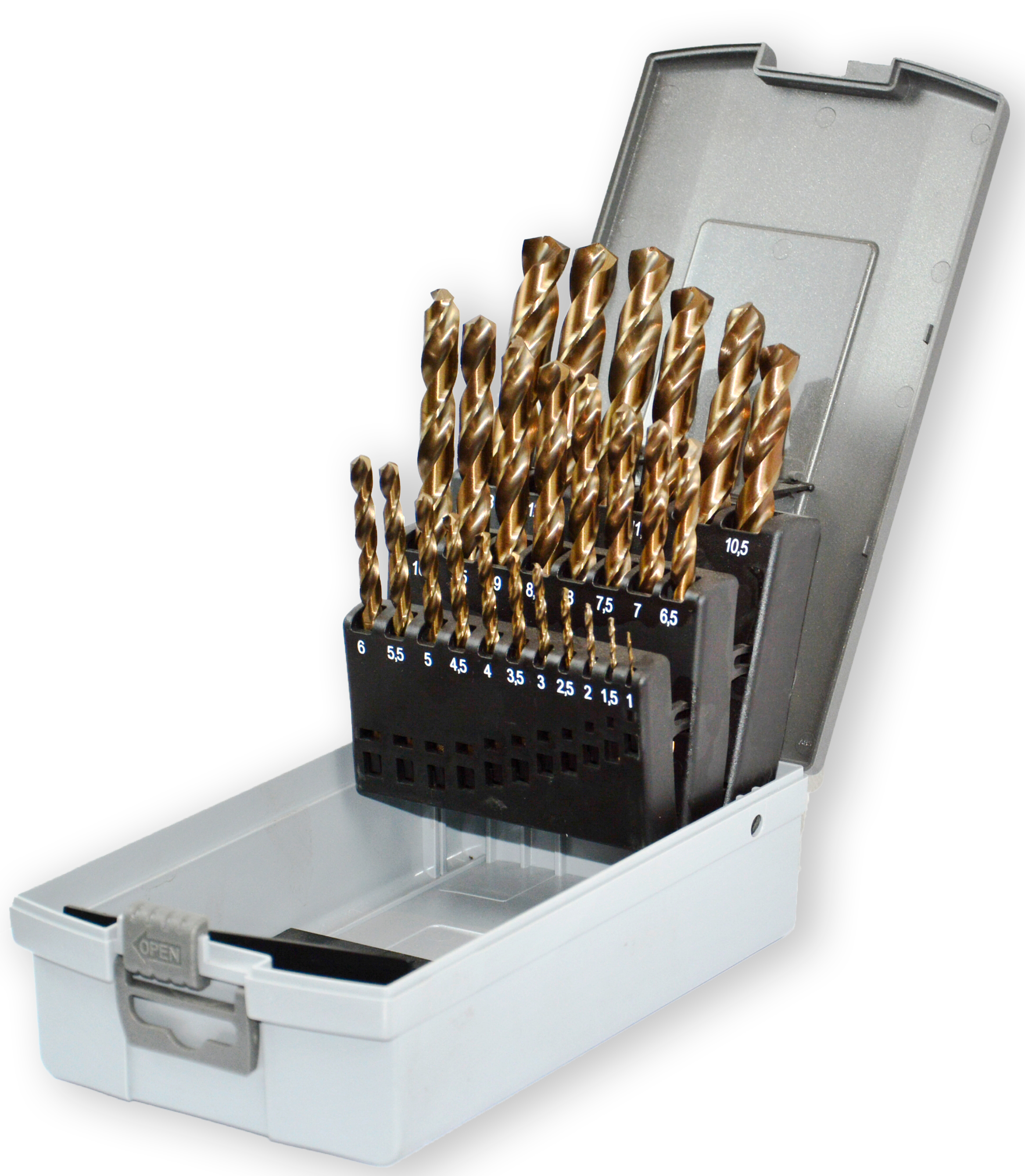 BROOKE-DRILL BIT SET 1MM - 13MM COBALT