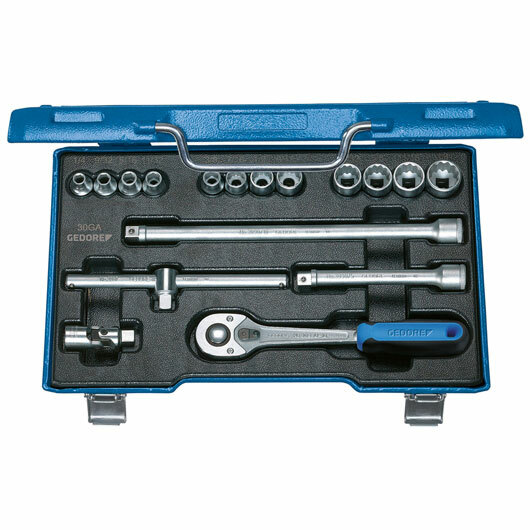 GEDORE-SOCKET SET 1/4-3/4