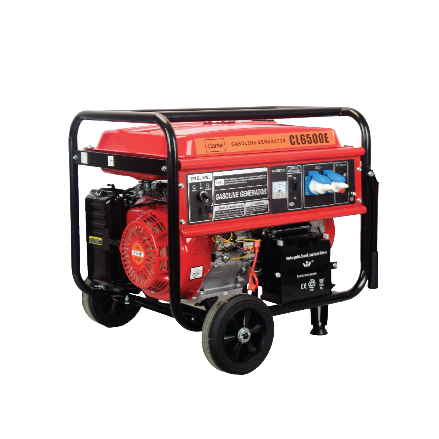 CLARKE-GASOLINE GENERATOR 5KW