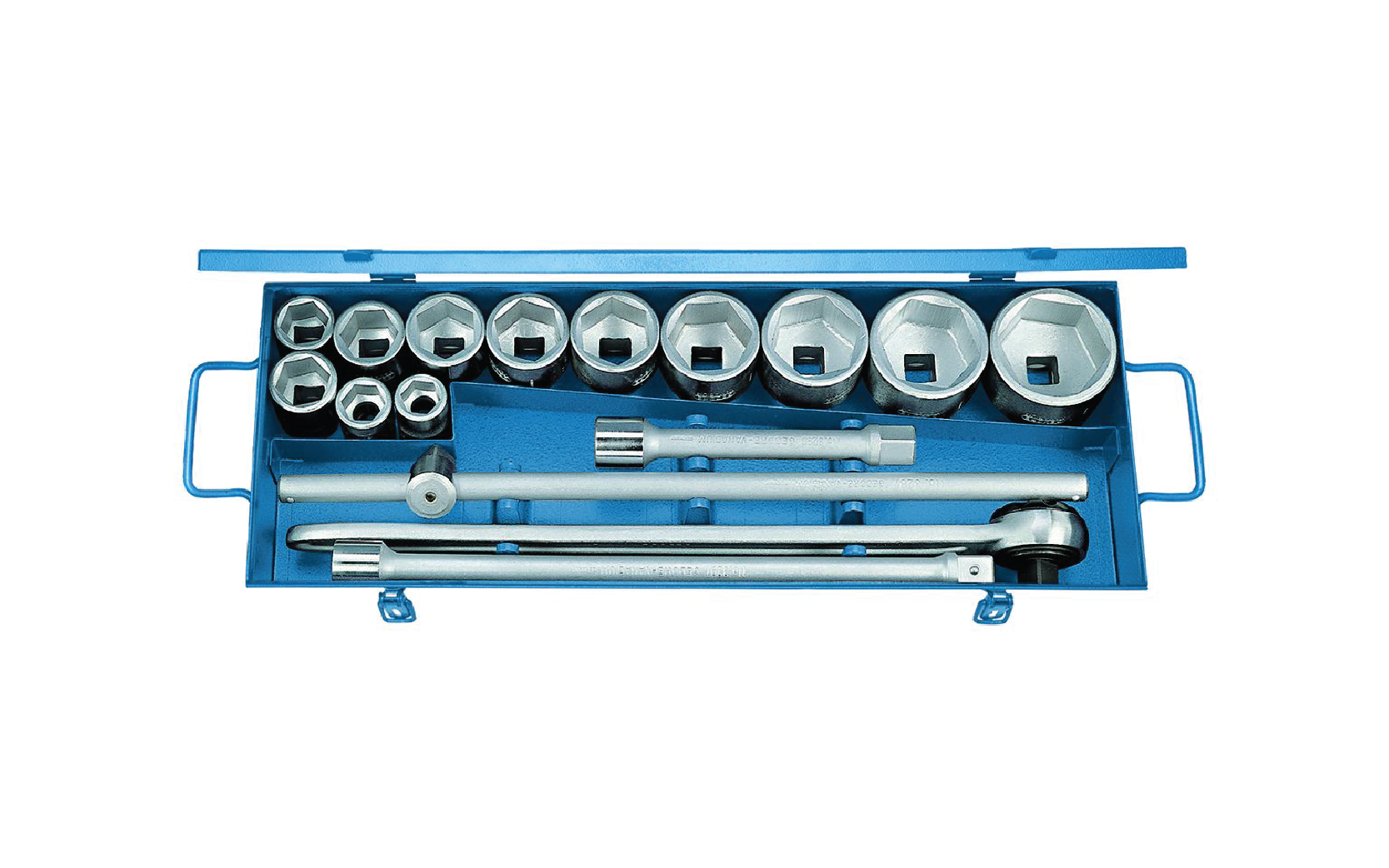 GEDORE-SOCKET SET 22-60MM 3/4